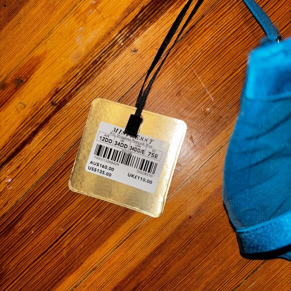 Mistress-T Pushup Bra - Honey Birdette - Picture 5 of 5